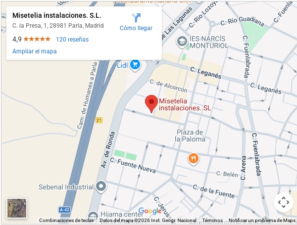 google maps misetelia